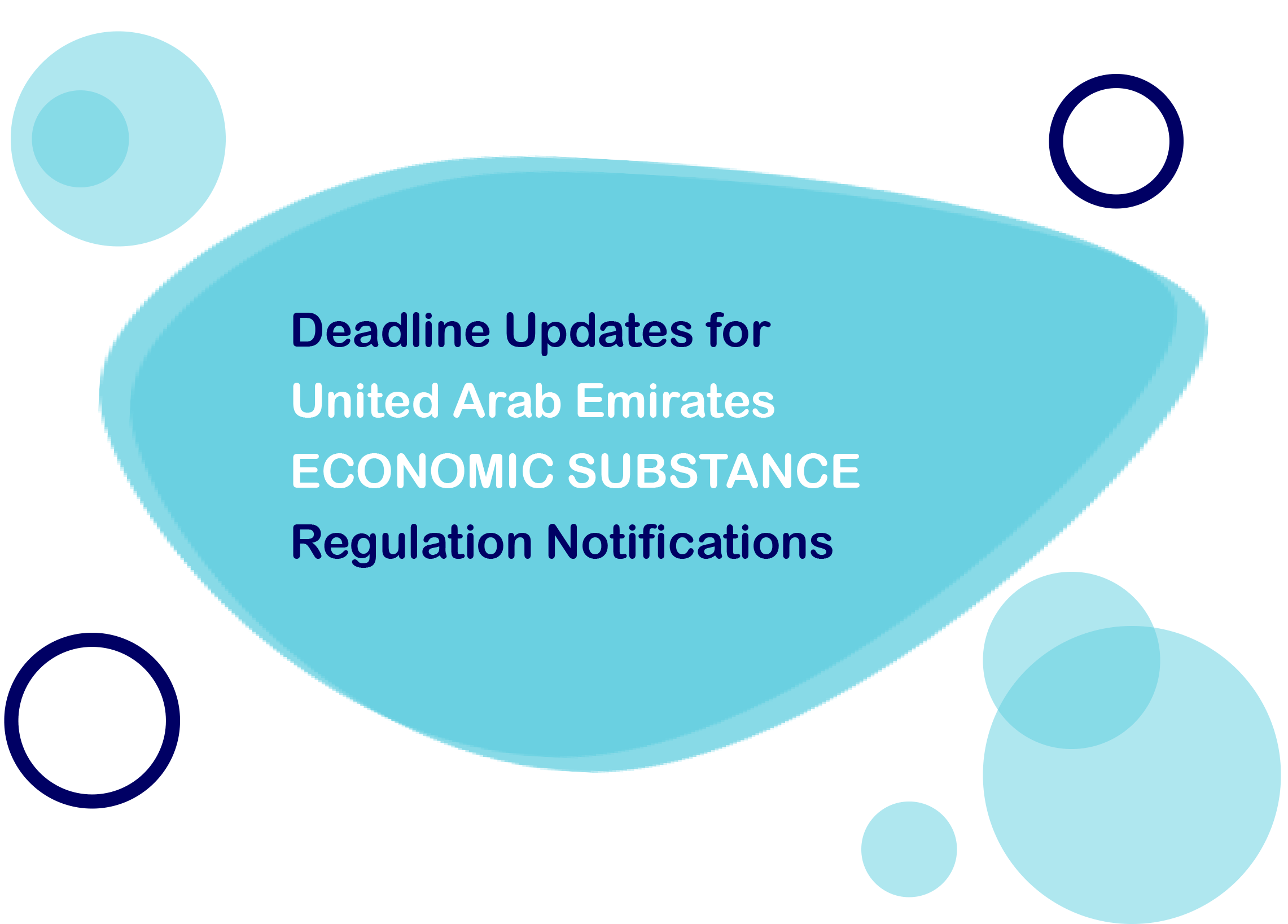 Deadline Updates for U.A.E. Economic Substance Regulations